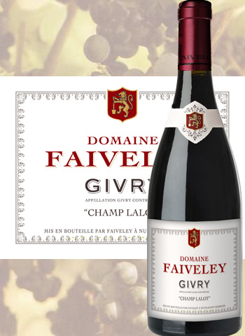 Givry Champ Lalot Rouge 2018 Côte Chalonnaise Faiveley